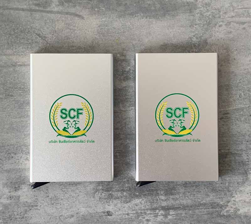 พิมพ์โลโก้บนกล่องใส่นามบัตร กล่องใส่ของพรีเมี่ยม