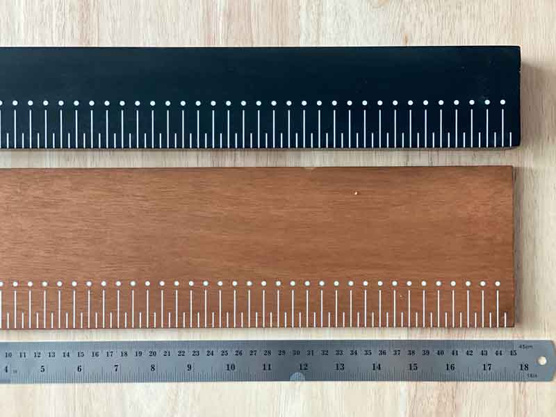 พิมพ์ไม้หน้าสาม พิมพ์ไม้บรรทัด พิมพ์สเกล