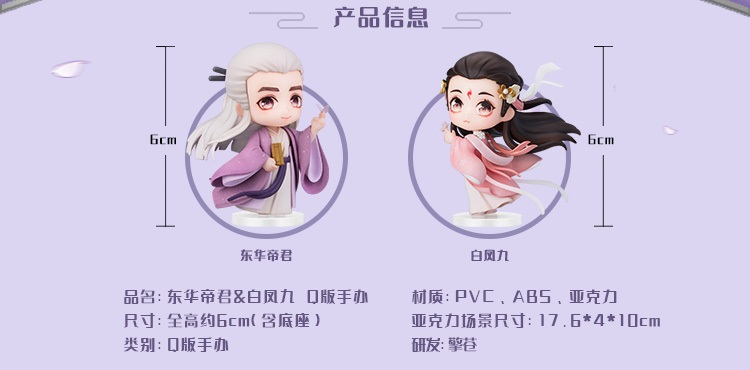 Pre ฟิกเกอร์สามชาติสามภพ #ลิขิตเหนือเขนย Bai Feng Jiu