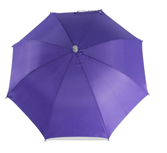 ร่มตอนเดียว 16 นิ้ว สีม่วง