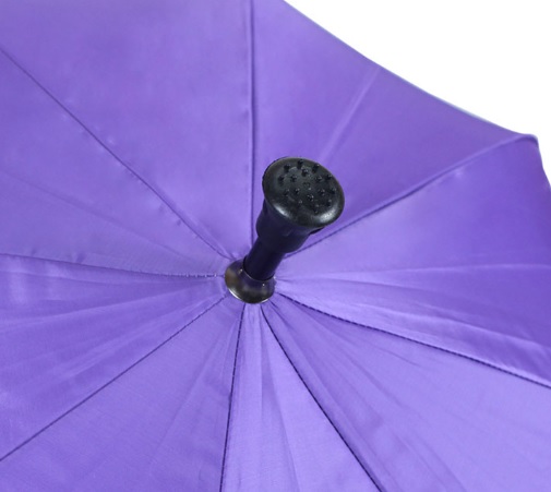 ร่มไม้เท้า สีม่วง