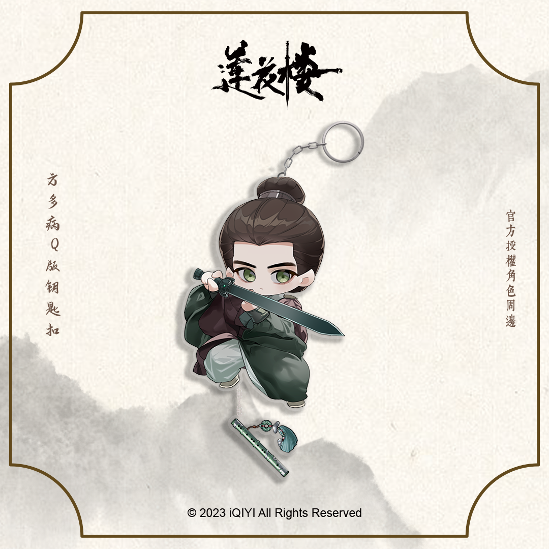 Pre - พวงกุญแจซีรี่ย์หอดอกบัวลายมงคล MysteriousLotusCasebook(Official Goods)