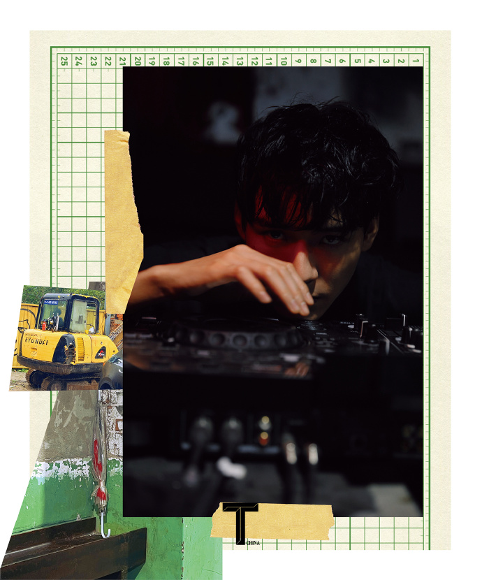 Pre - นิตยสาร T GongJun กงจวิ้น SimonGong 2023+โปสเตอร์ อฟช.