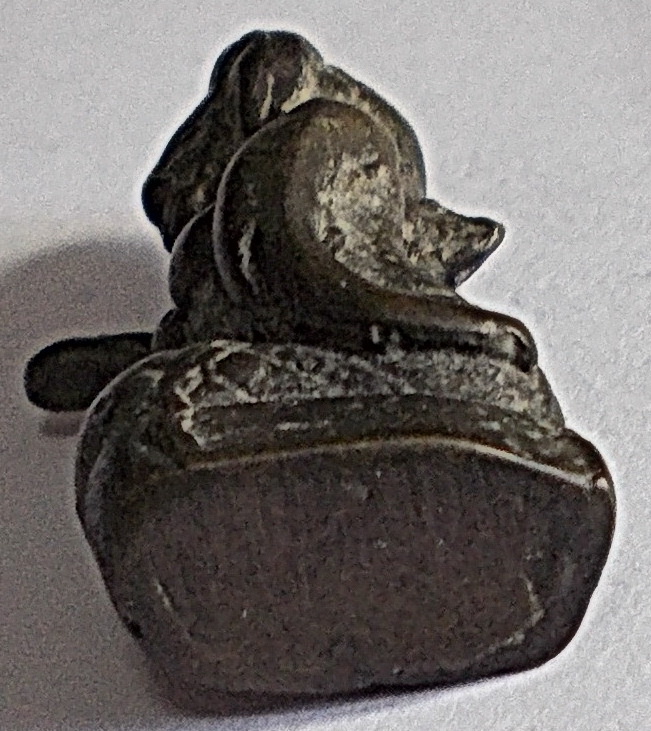 นางกวักเก่า เนื้อสัมฤทธิ์ ขนาดห้อยบูชา