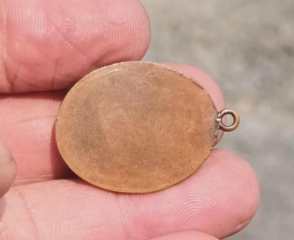 เหรียญวิวองค์พระปฐมเจดีย์ พระธรรมวโรดม วัดพระปฐมเจดีย์ นครปฐม ปี2485