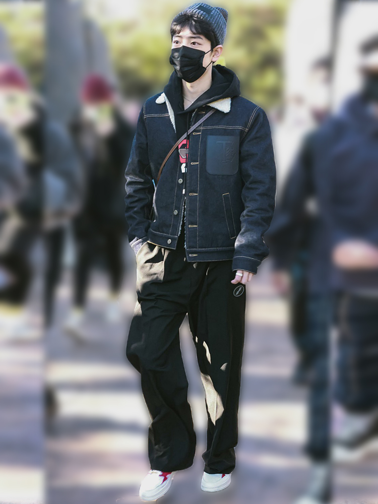 Pre - กางเกงลำลองคล้ายเซียวจ้านXiaozhan ผู้ชายและผู้หญิงใส่ได้