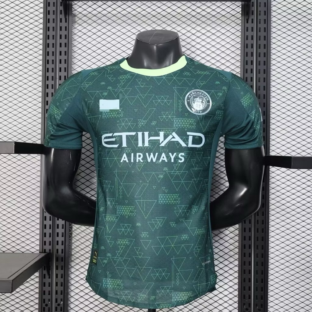 2025-26 เสื้อฟุตบอลเเมนซิ สำหรับผู้ชาย Player Edition เกรดนักเตะ Size S-2XL