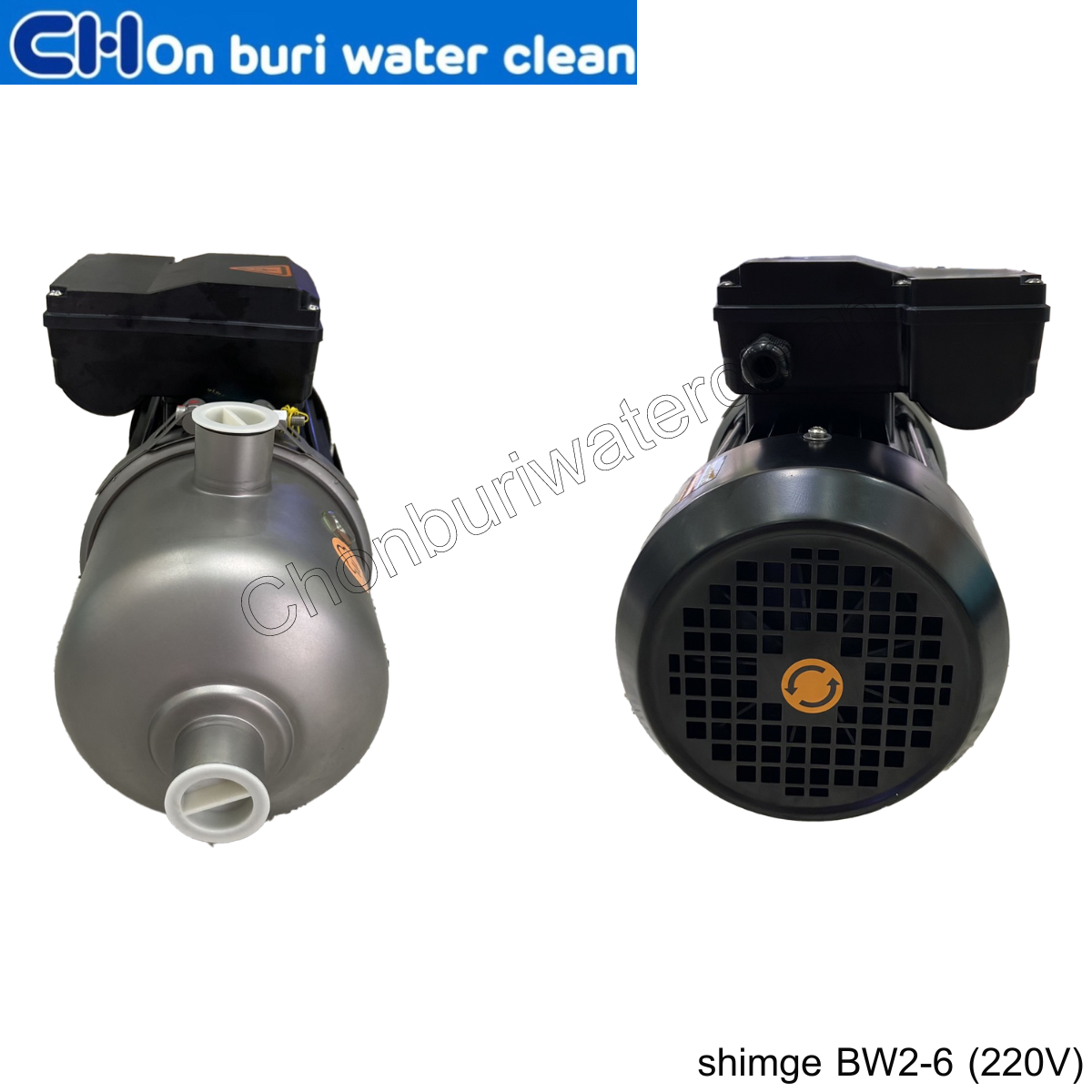 ปั๊ม Multistage แนวนอน SHIMGE BW 2-6 1HP (220V)