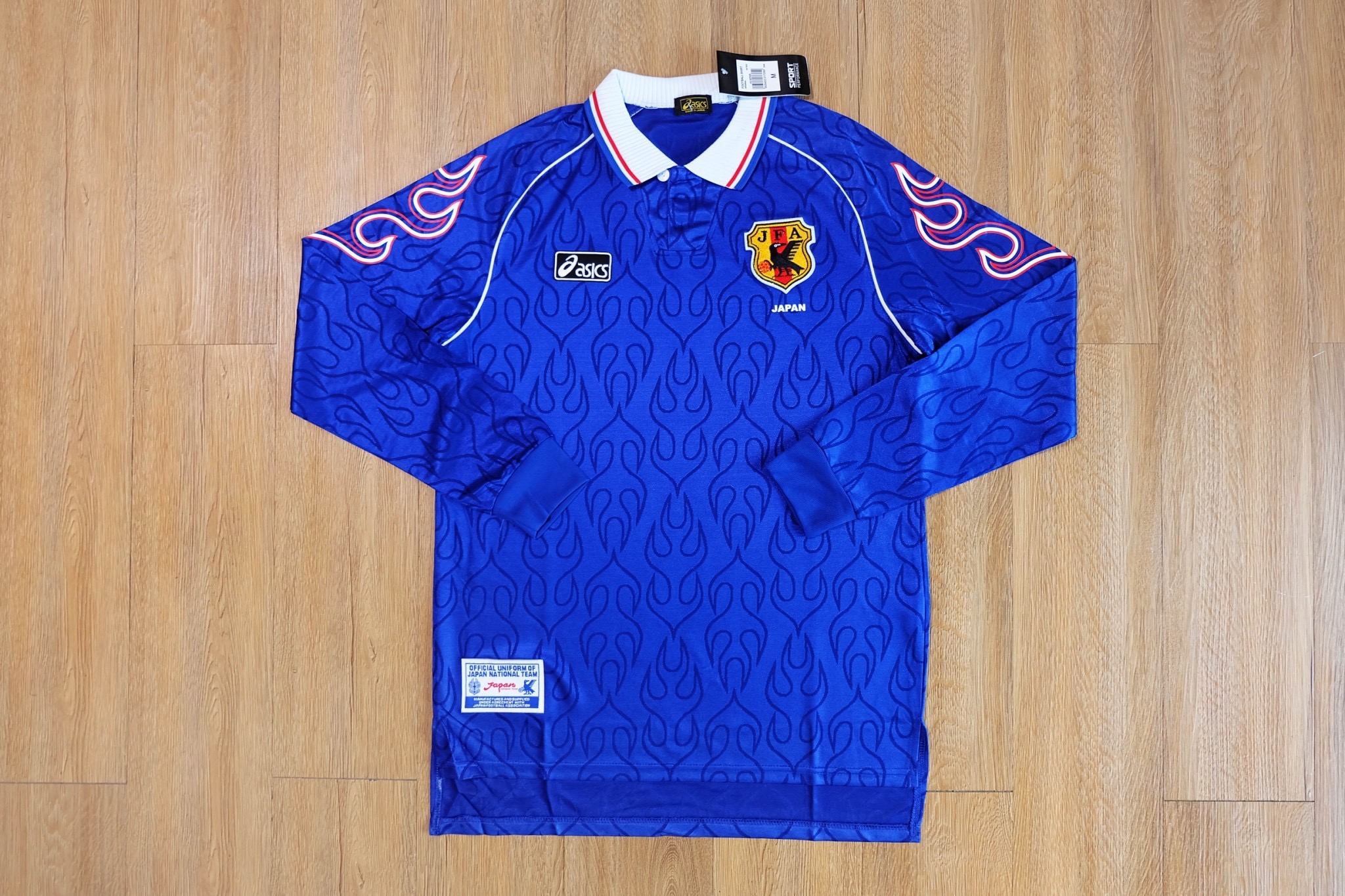 Retro เสื้อฟุตบอลญี่ปุ่น แขนขาว เกรดแฟนบอล 1998