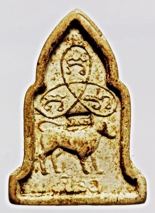 พระผงพิมพ์หลวงพ่อเพชร นักษัตรปีจอ (สุนัข) วัดชิโนรส ปี 2512 #lnw1119 (ขายแล้ว)