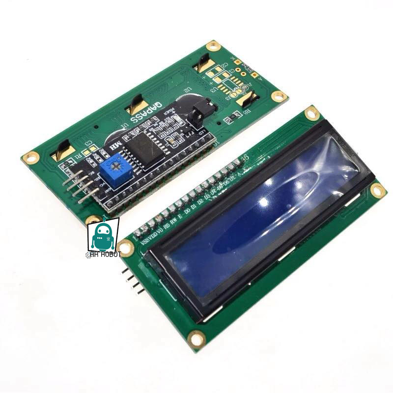 1602 LCD (blue Screen) 16x2 LCD with backlight of the LCD screen พร้อม I2C Interface