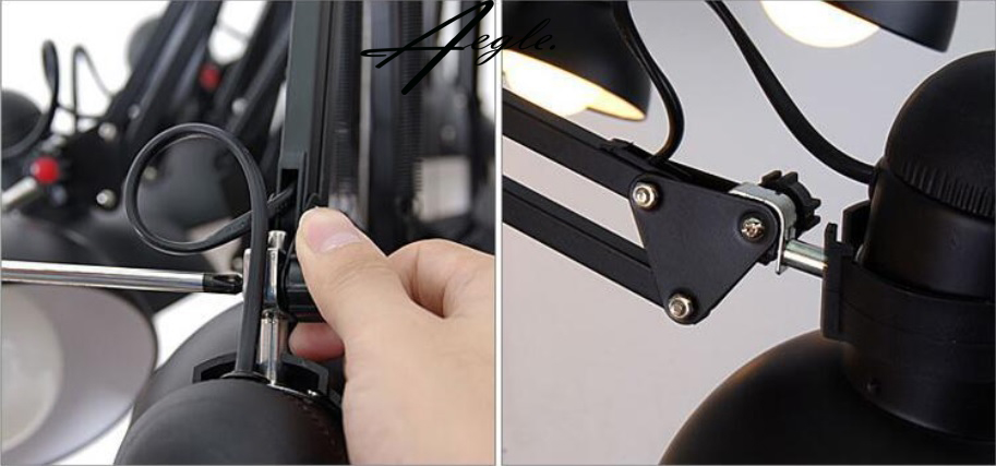 โคมไฟระย้าเหล็กทรงแมงมุม 12 ขา minimalist