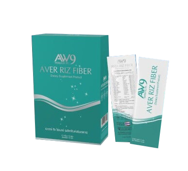 A Ver Riz Fiber Detox เอ เวอร์ ริซ ไฟเบอร์ ดีท๊อกซ์ - aw9