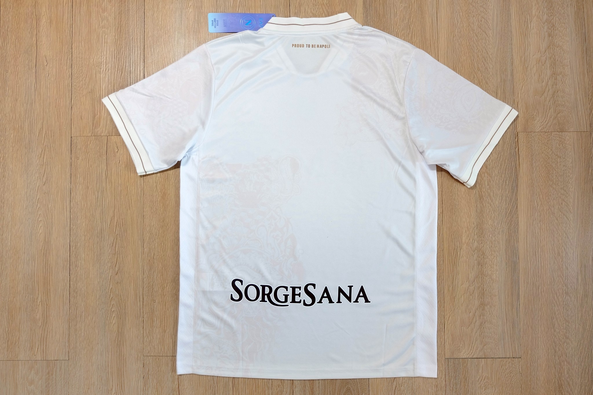 มาใหม่เสื้อฟุตบอล นาโปลี เยือน สีขาว เกรดแฟนบอล 2025