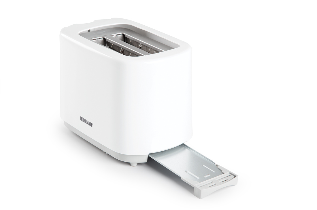 HOMEMATE เครื่องปิ้งขนมปัง พร้อมฝาปิด รุ่น HOM-262182