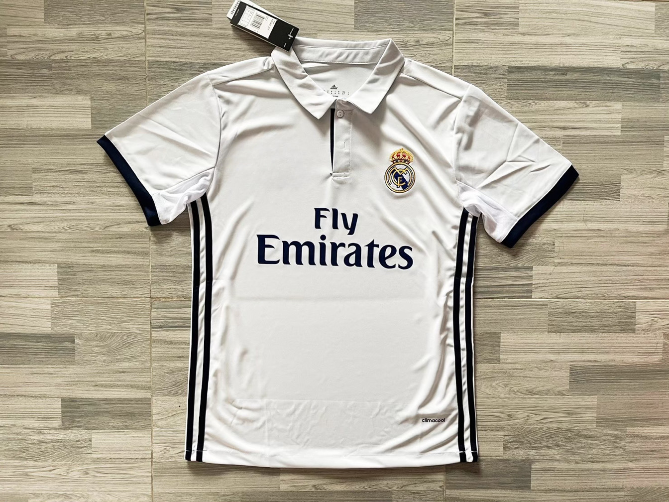 เสื้อมาดริดย้อนยุค Real Madrid Vintage Jersey เสื้อบอลมาดริดย้อนยุค