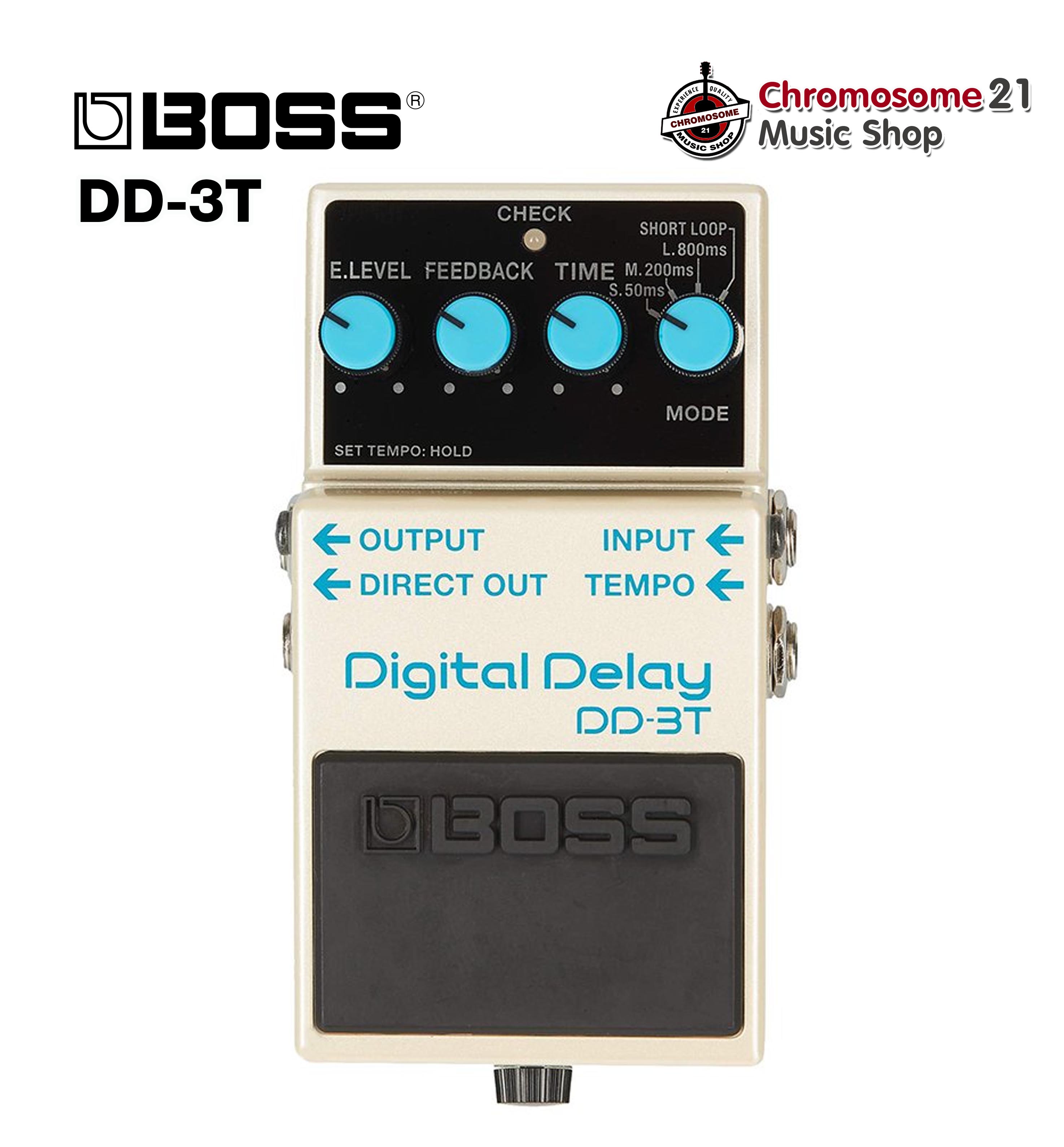 Boss DD-3T Digital Delay เอฟเฟคกีตาร์