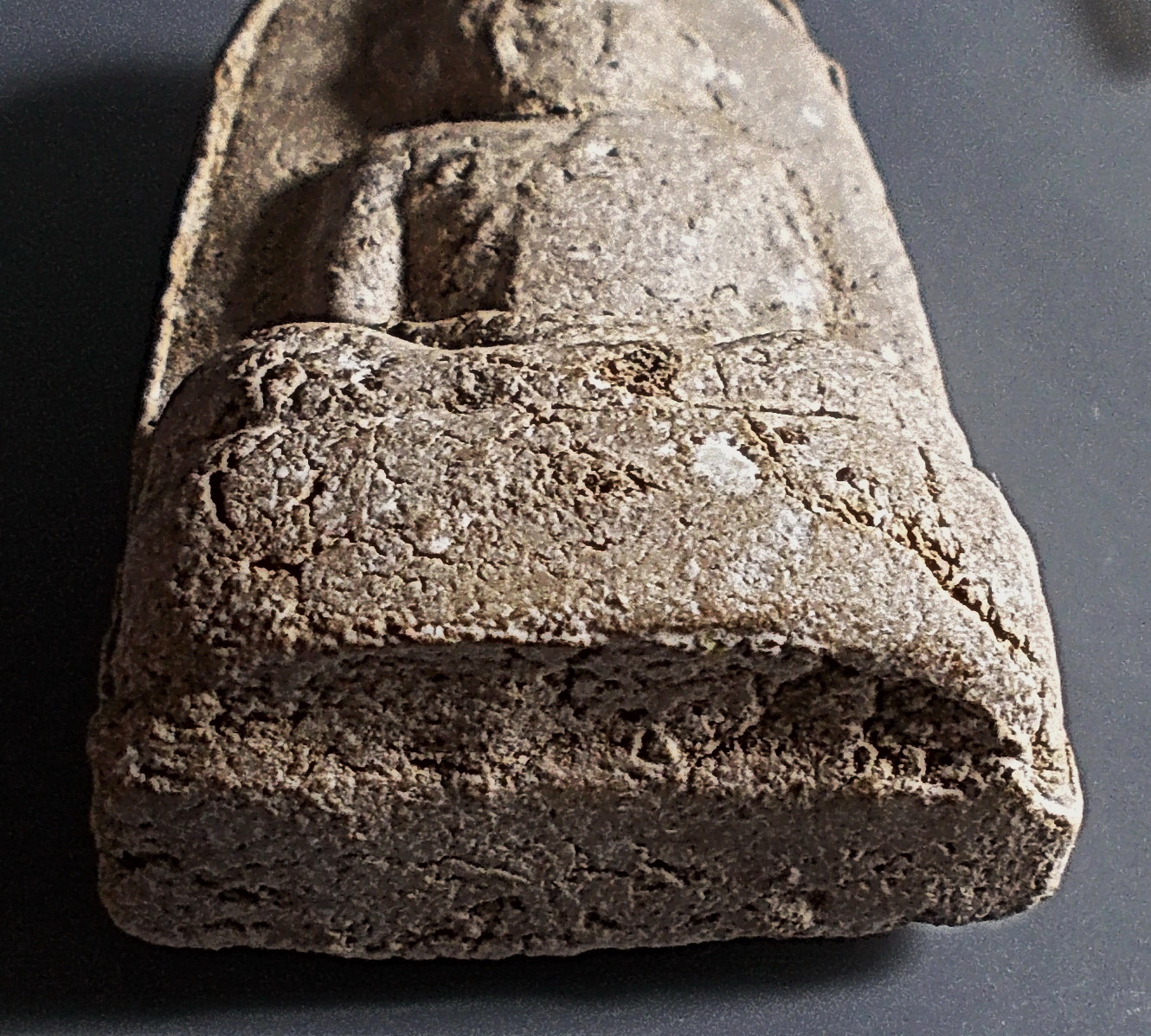 พระเนื้อว่านผสมชานหมากพ่อท่านคล้าย วัดสวนขัน สข.1 พิมพ์ใหญ่ ปี 2510