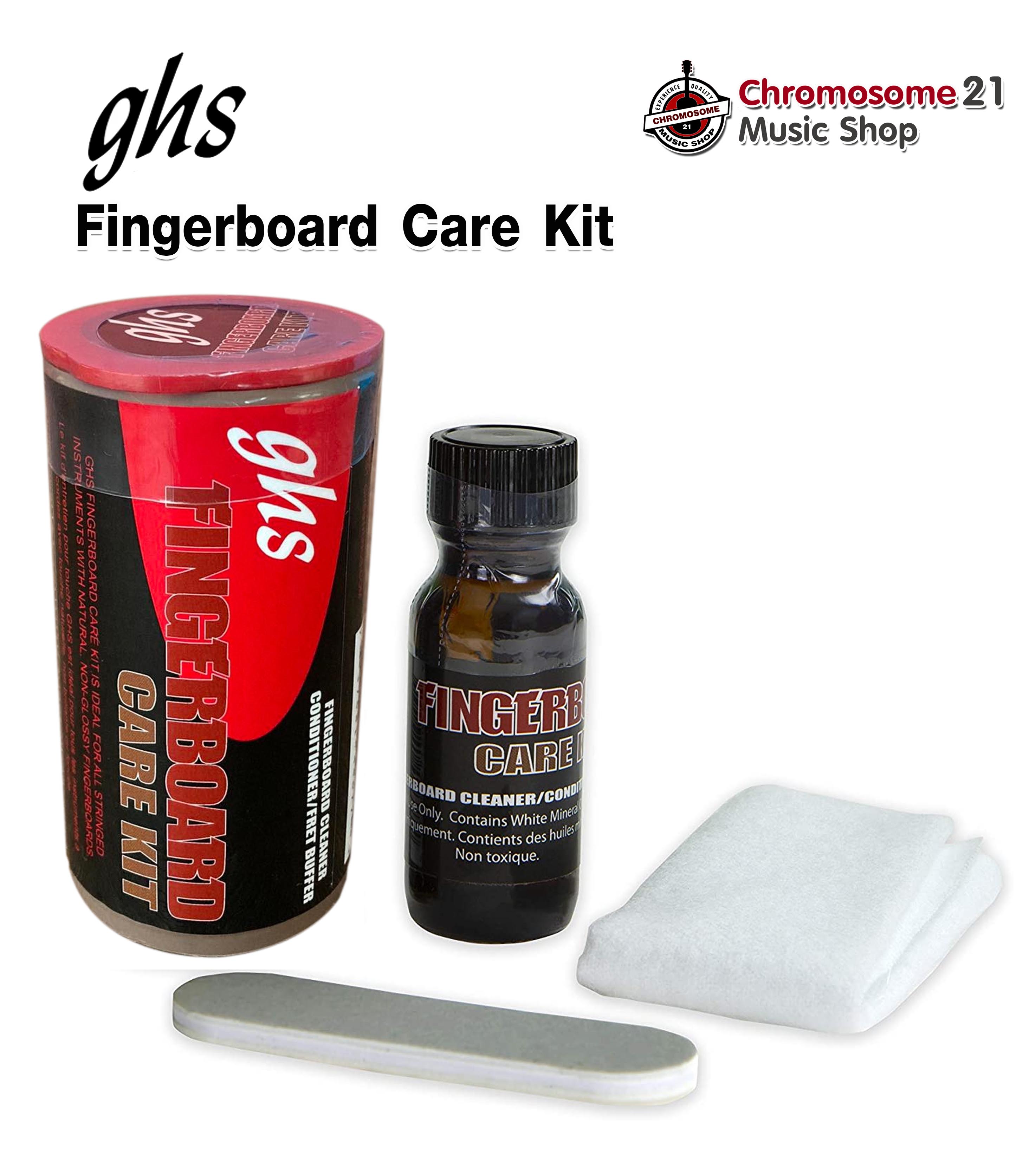 GHS FINGERBOARD CARE KIT ชุดขัดทำความสะอาดเฟรตและฟิงเกอร์บอร์ด