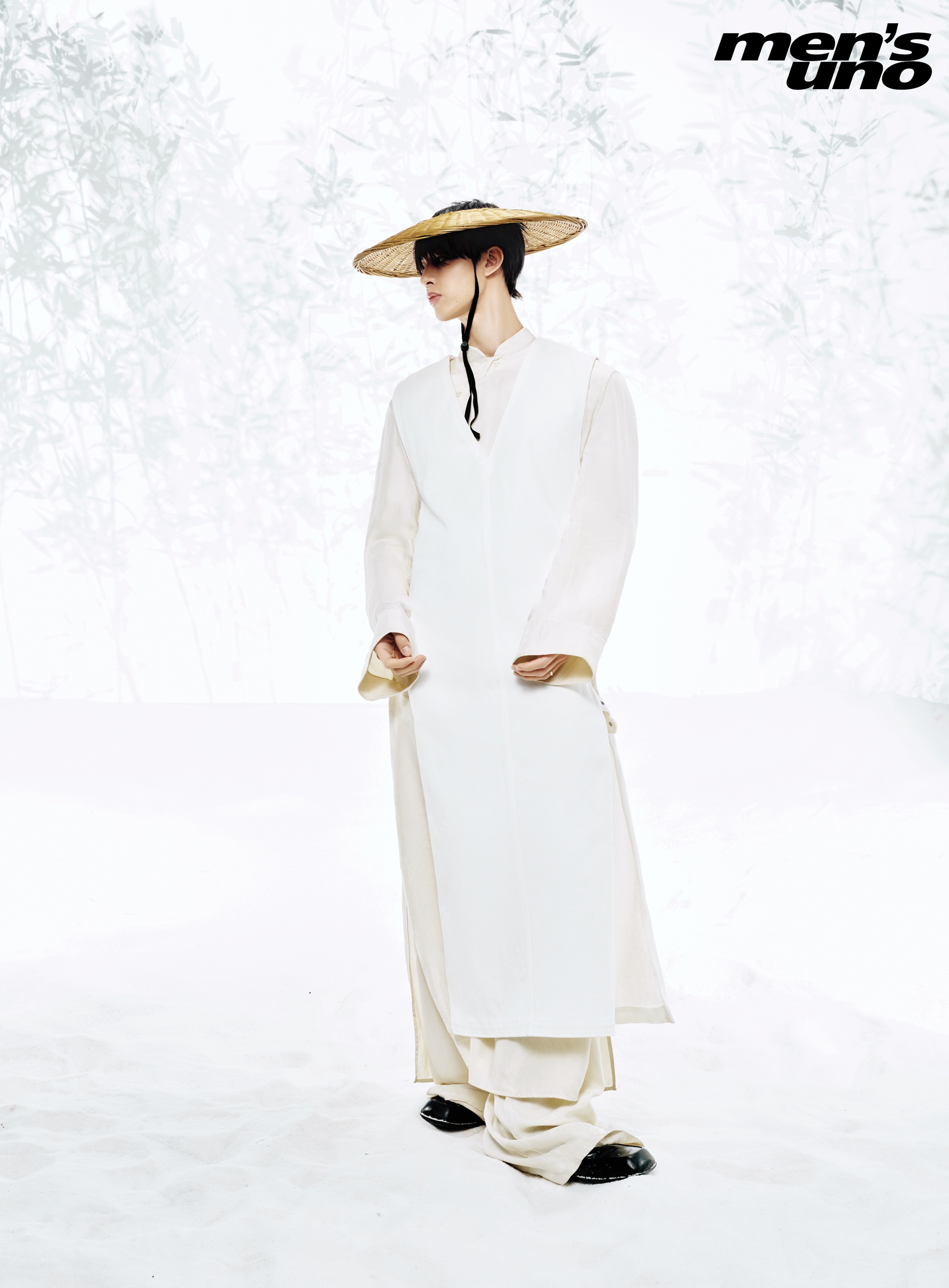 Pre - นิตยสาร Men’s Uno China อิ่นฟ่าง YinFang 2024+ โปสเตอร์ อฟช.