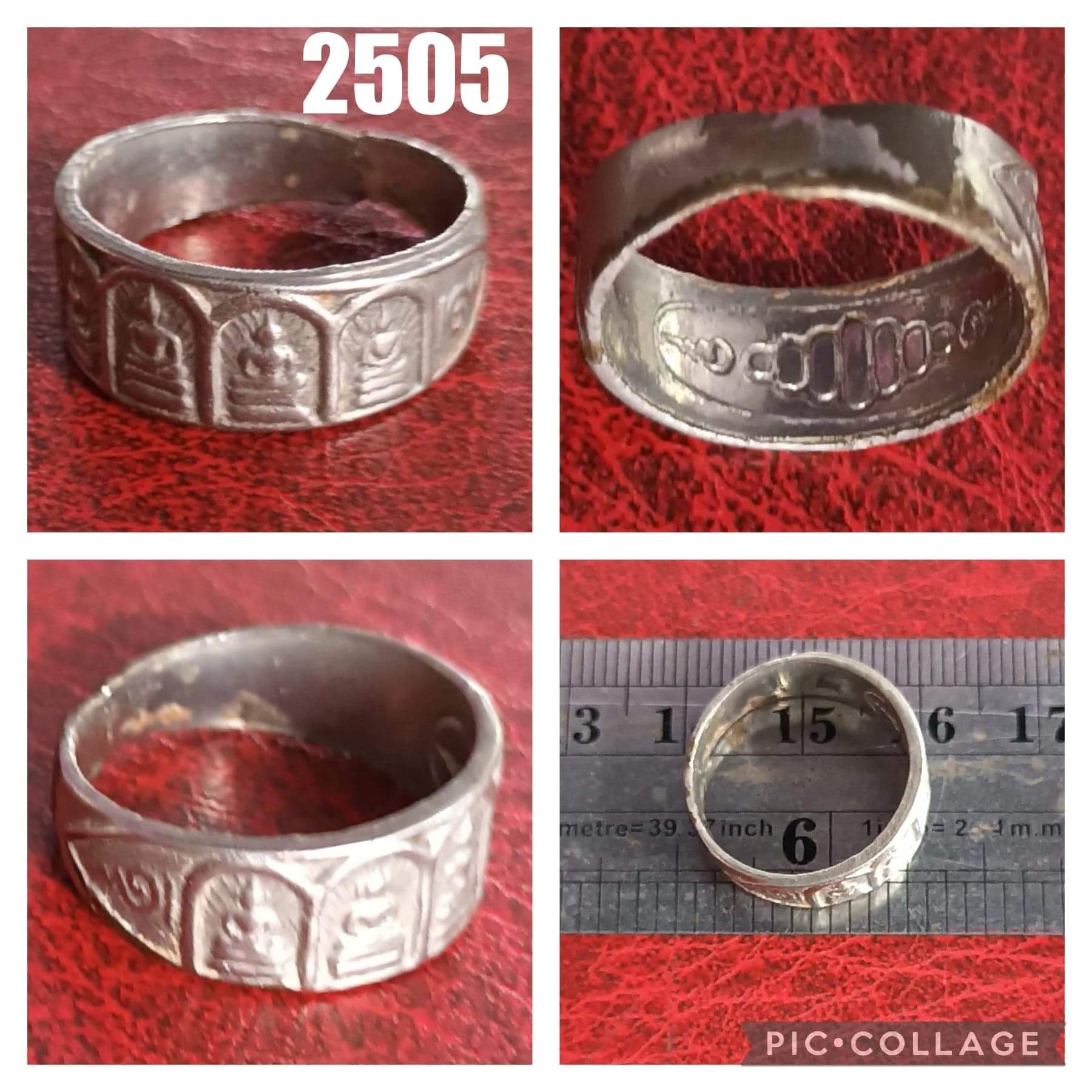 แหวนพระเจ้า 5 พระองค์หลวงพ่อกวย วัดโฆสิตาราม