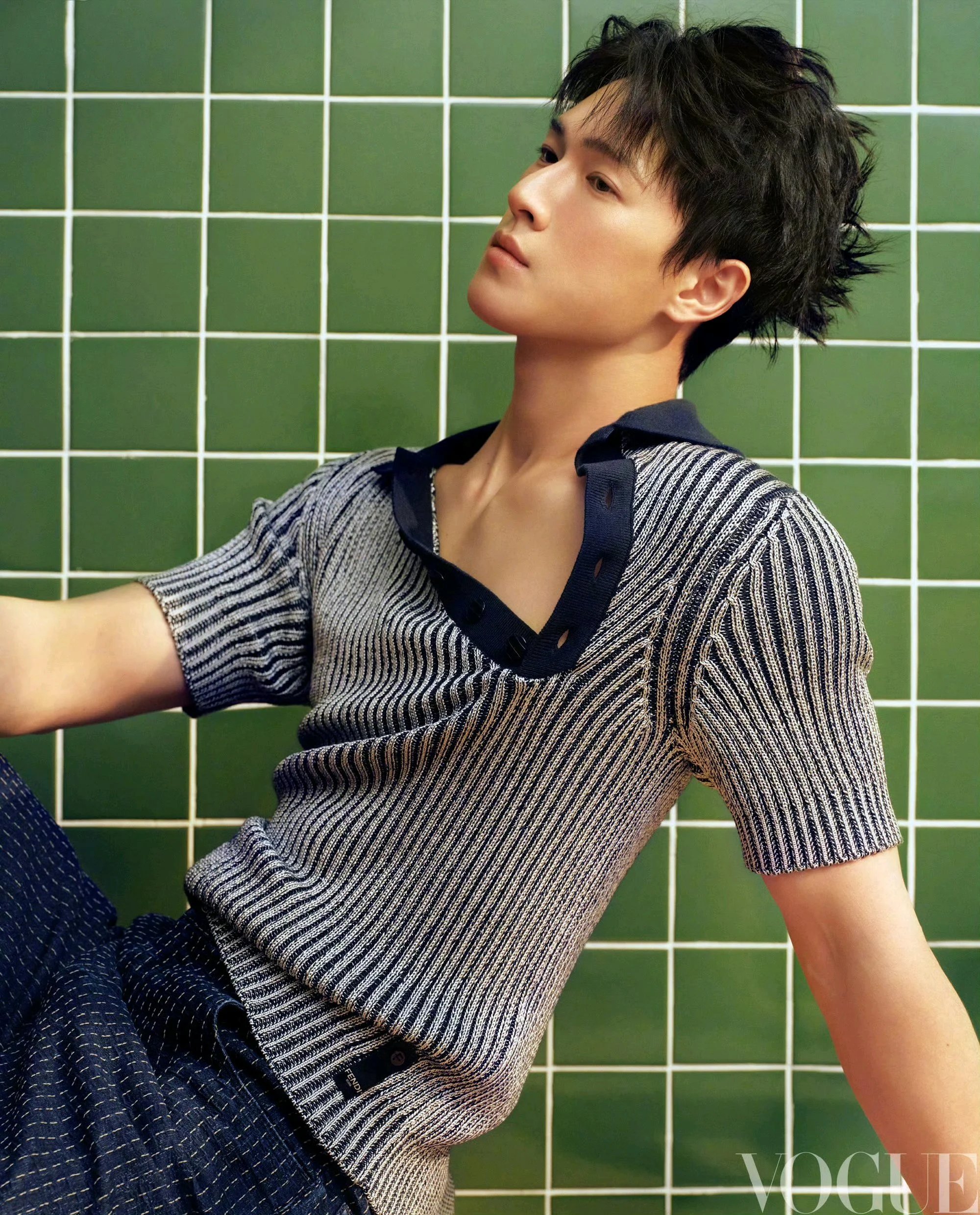 Pre - นิตยสาร Vogue (หน้าด้านใน) #หลี่หยุนรุ่ย LiYunRui 3/2025 เสี่ยวหลิน