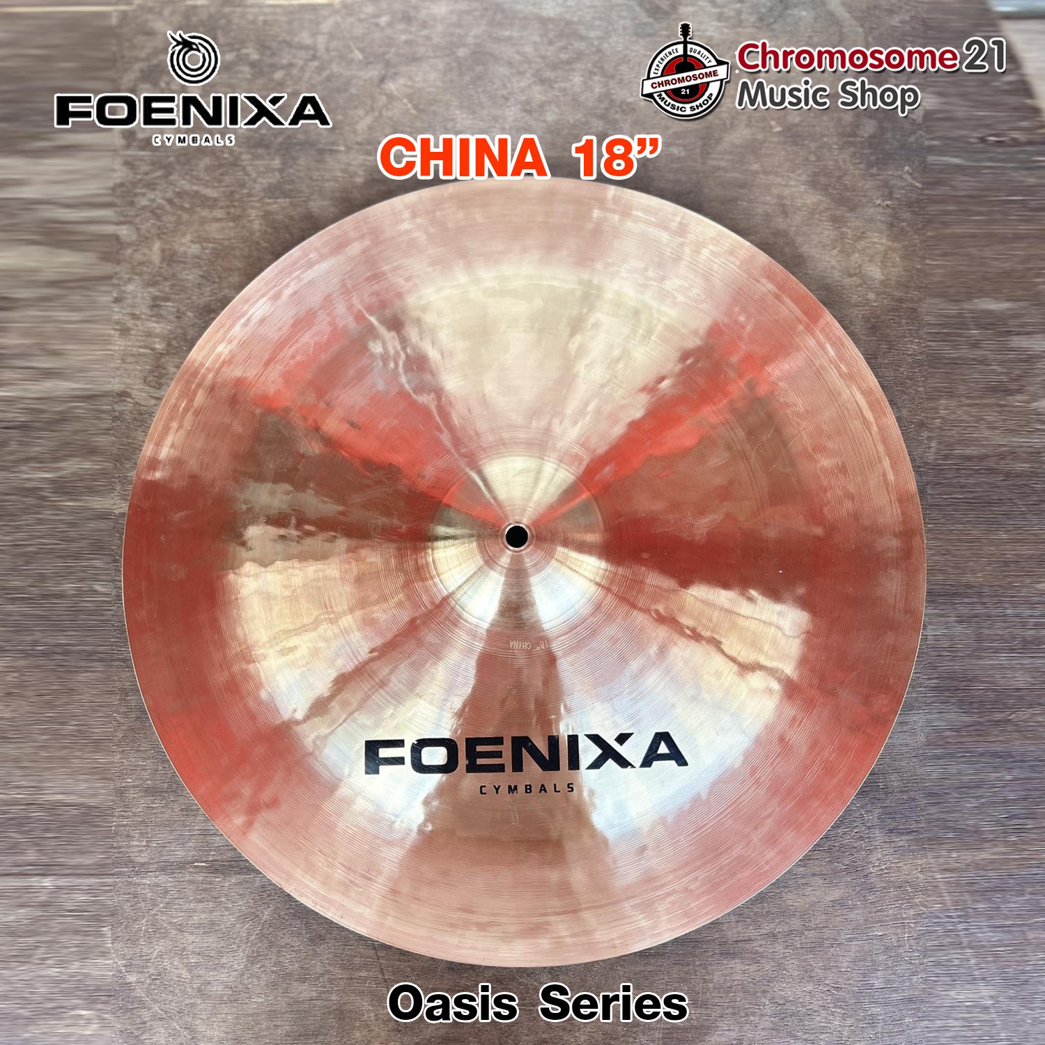 ฉาบ Foenixa OA-18CH China 18นิ้ว รุ่น Oasis Standard Series