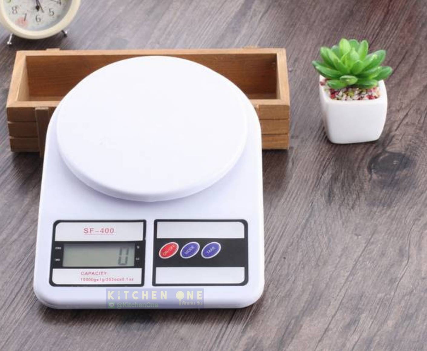 เครื่องชั่งดิจิตอล เครื่องชั่งน้ำหนักวัตถุดิบ,อาหาร ตาชั่งดิจิตอล(Ditital Kitchen Scale) 10 kg