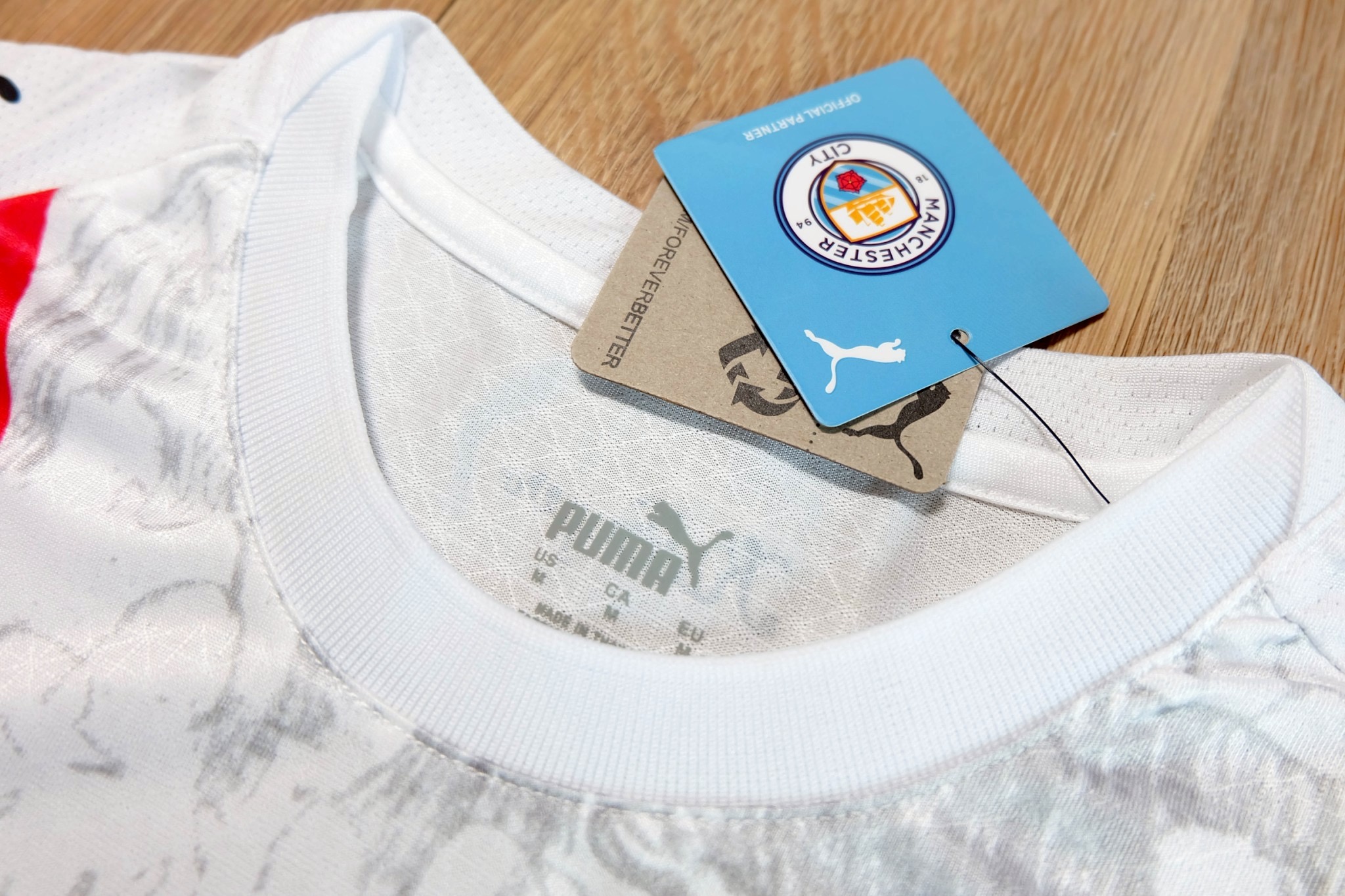 2025-26 เสื้อฟุตบอลเเมนซิ สีขาว สำหรับผู้ชาย Player Edition เกรดนักเตะ Size S-2XL