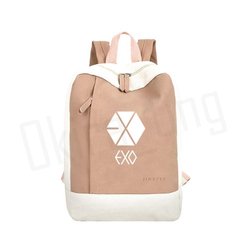 🔥 พร้อมส่งกระเป๋าเป้ เป้สะพายหลัง K Pop ลาย EXO 🔥