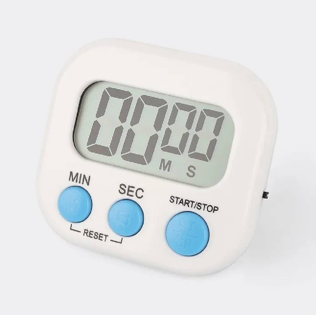 นาฬิกาจับเวลาดิจิตอล ที่จับเวลา / นับถอยหลัง ที่ตั้งเวลาทำอาหาร นาฬิกาจับเวลาในครัว