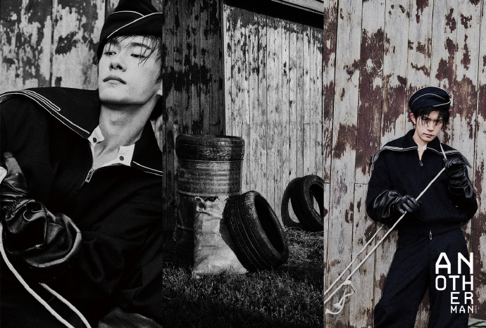 Pre - นิตยสาร Another Man อี้หยางเซียนซี YiYangQianXi แจ็กสันหยี/JacksonYee 2024+การ์ด+โปสเตอร์