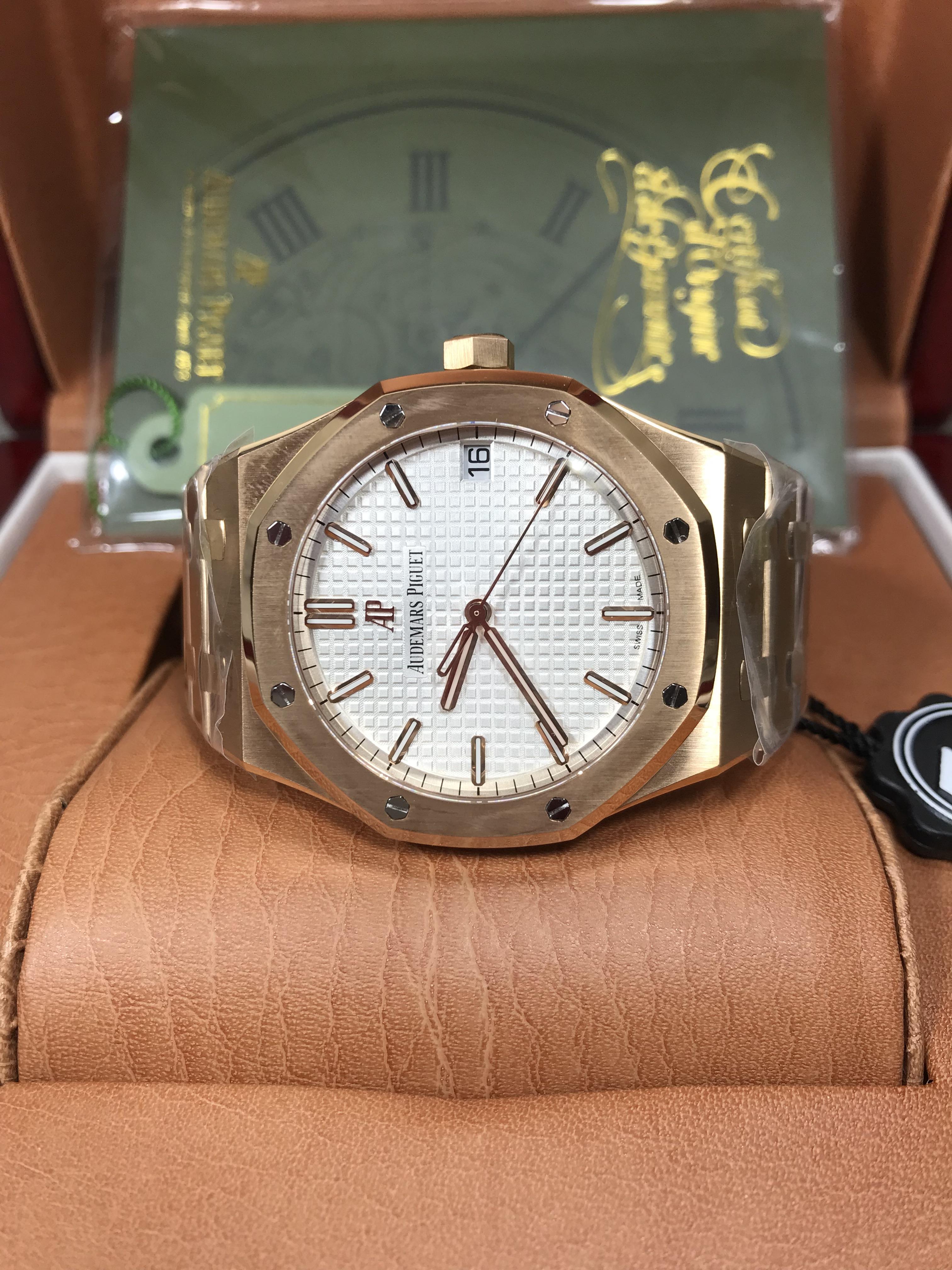 Audemars Piguet (AP) 15500 Rose Gold (Swiss ZF)