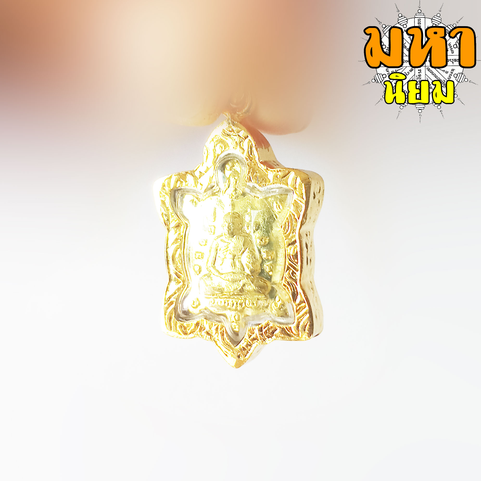 พญาเต่าเรือน ไตรมาส (องค์เล็ก) หลวงปู่หลิว ปณฺณโก วัดไร่แตงทอง เลี่ยมกรอบอย่างดี