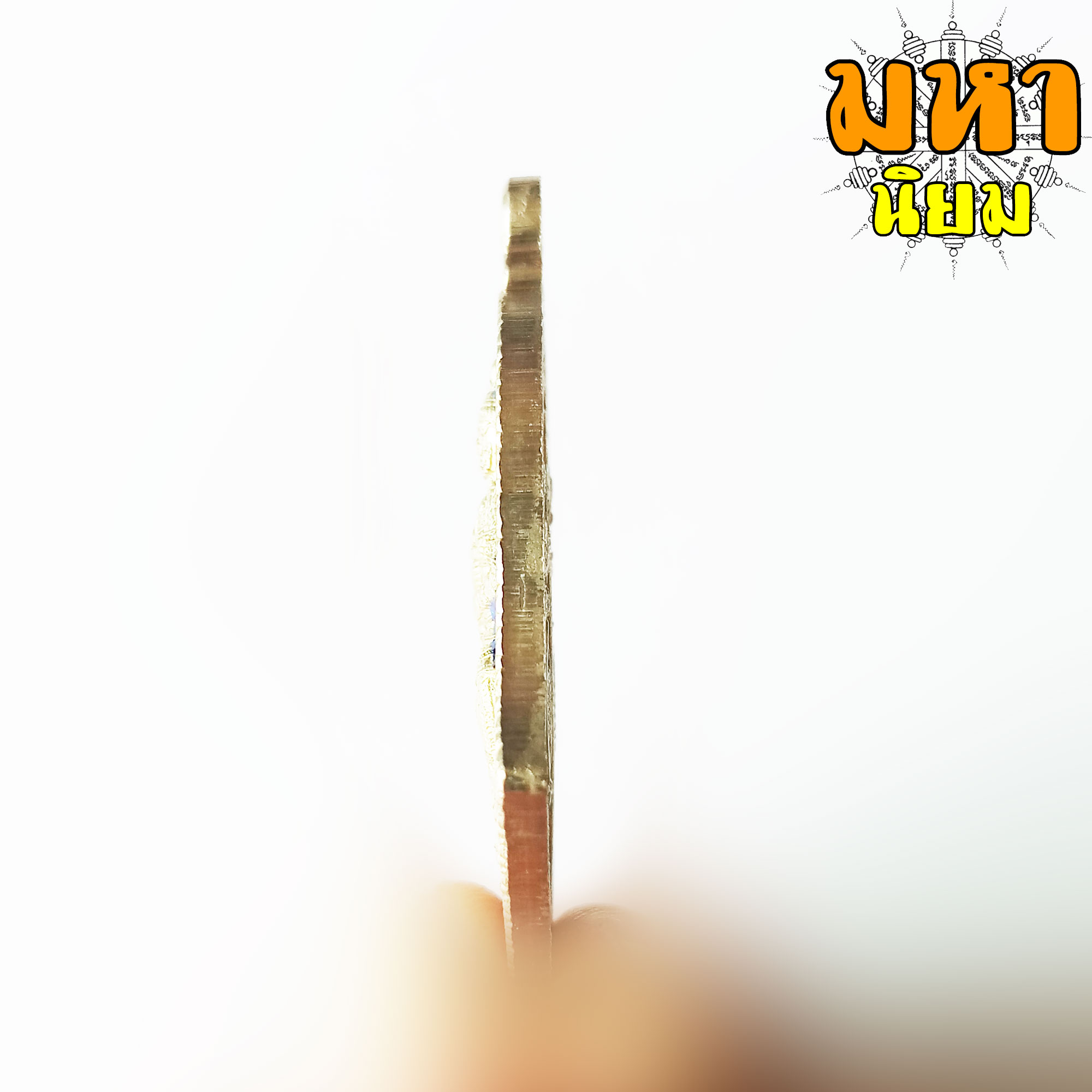 เหรียญท้าวเวสสุวรรณโณ เจริญทรัพย์ เนื้อเงินลงยา พระอาจารย์อิฏฐ์ วัดจุฬามณี จ.สุมทรสงคราม พร้อมกล่องอย่างดี