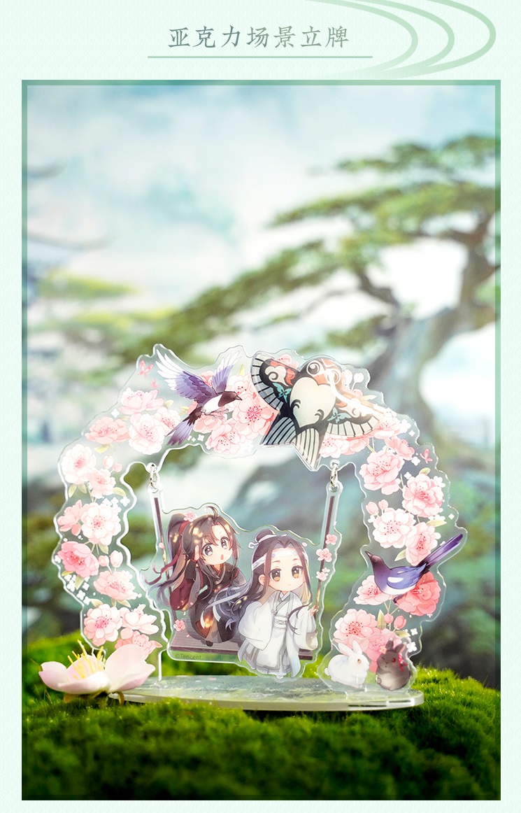 Pre - KAZE Standee ปรมาจารย์ลัทธิมาร Shikishi วั่งเซี่ยน CD สุดน่ารัก