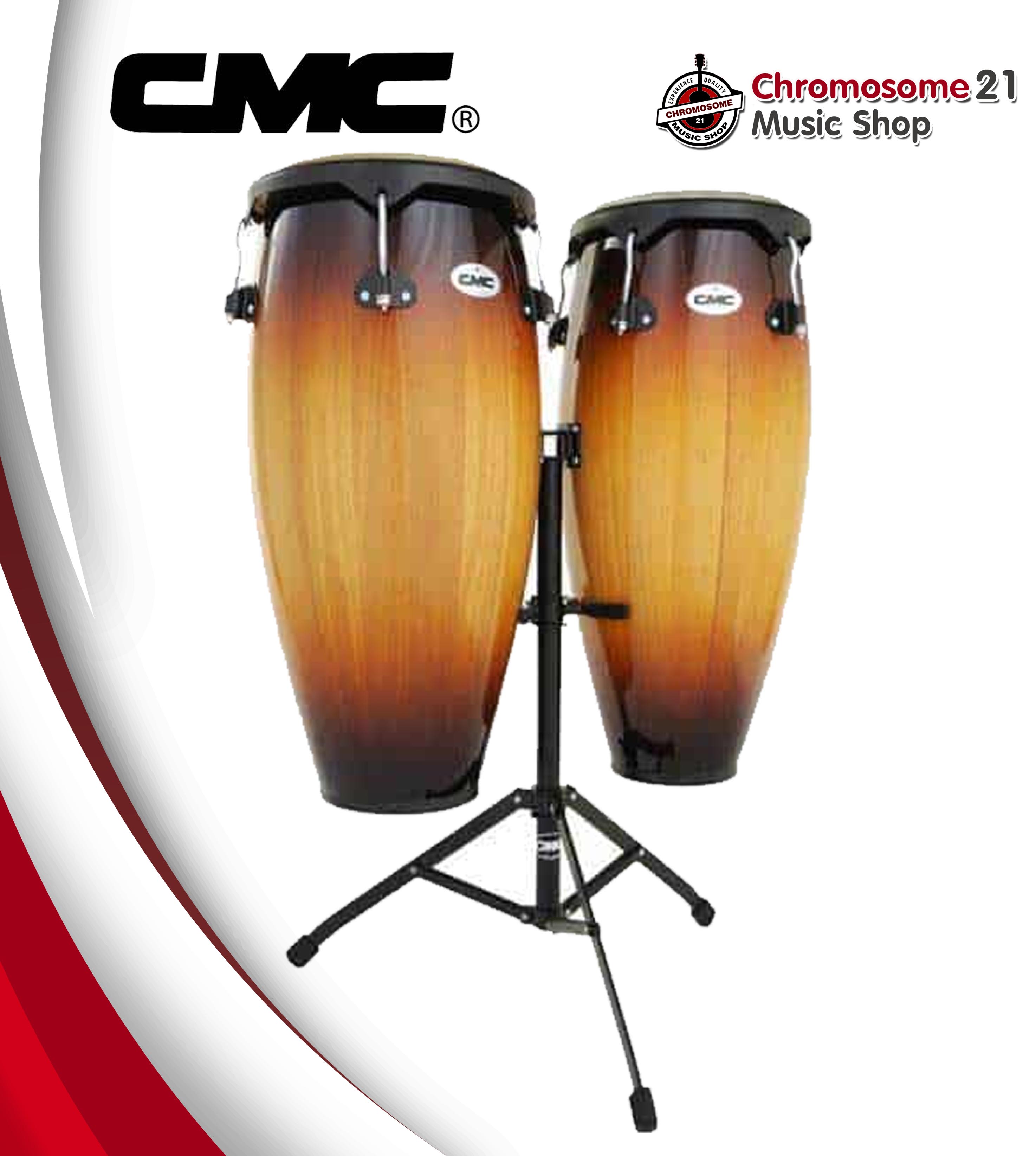 กลองทอมบ้า CMC (สีซันเบิร์ด เหลืองดำ)