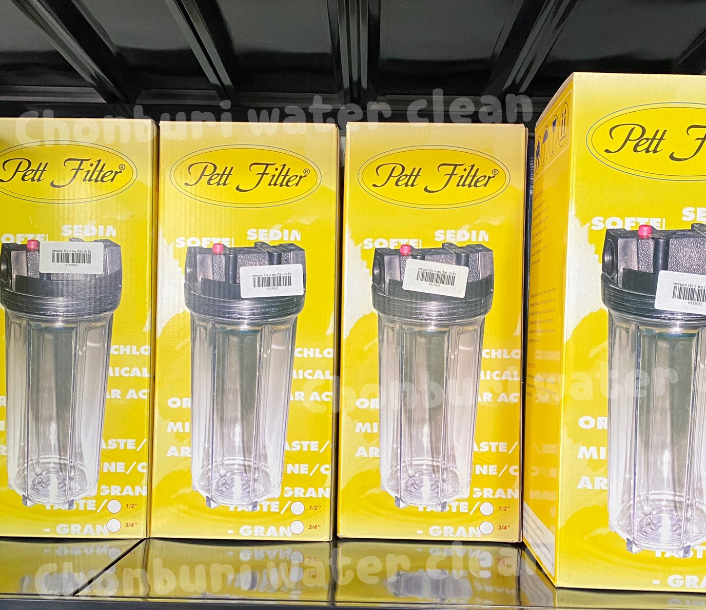 กระบอก HS 4หนุ10นิ้ว (ใส)