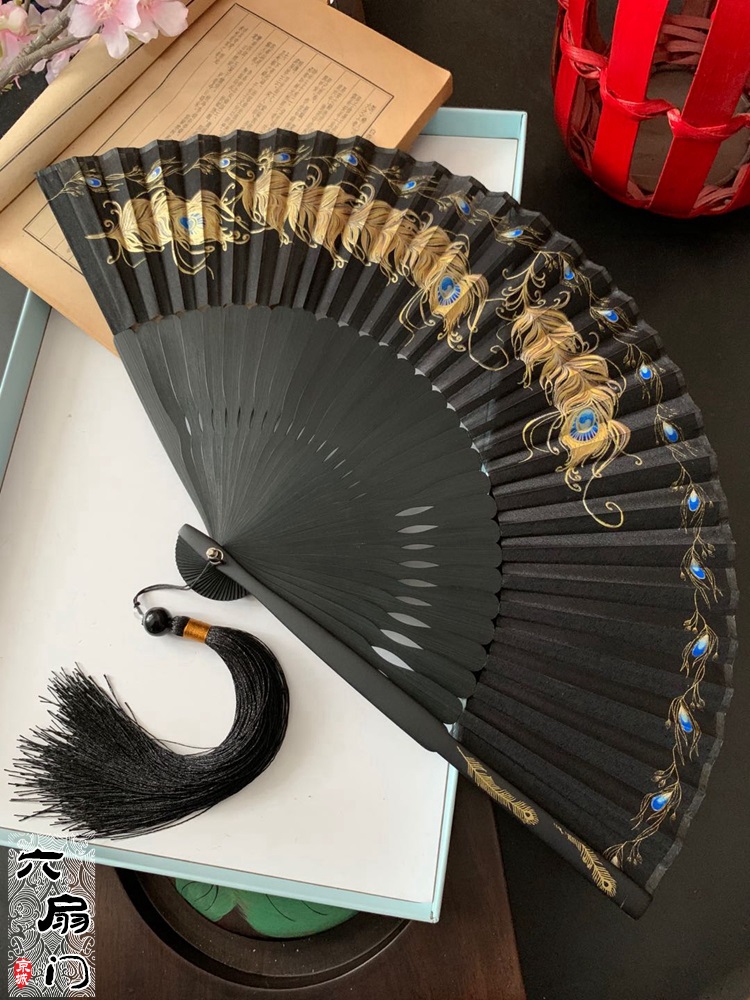 Pre - พัดจีน พัดสไตล์จีน คลาสสิก ย้อนยุค คอสเพลย์จีน