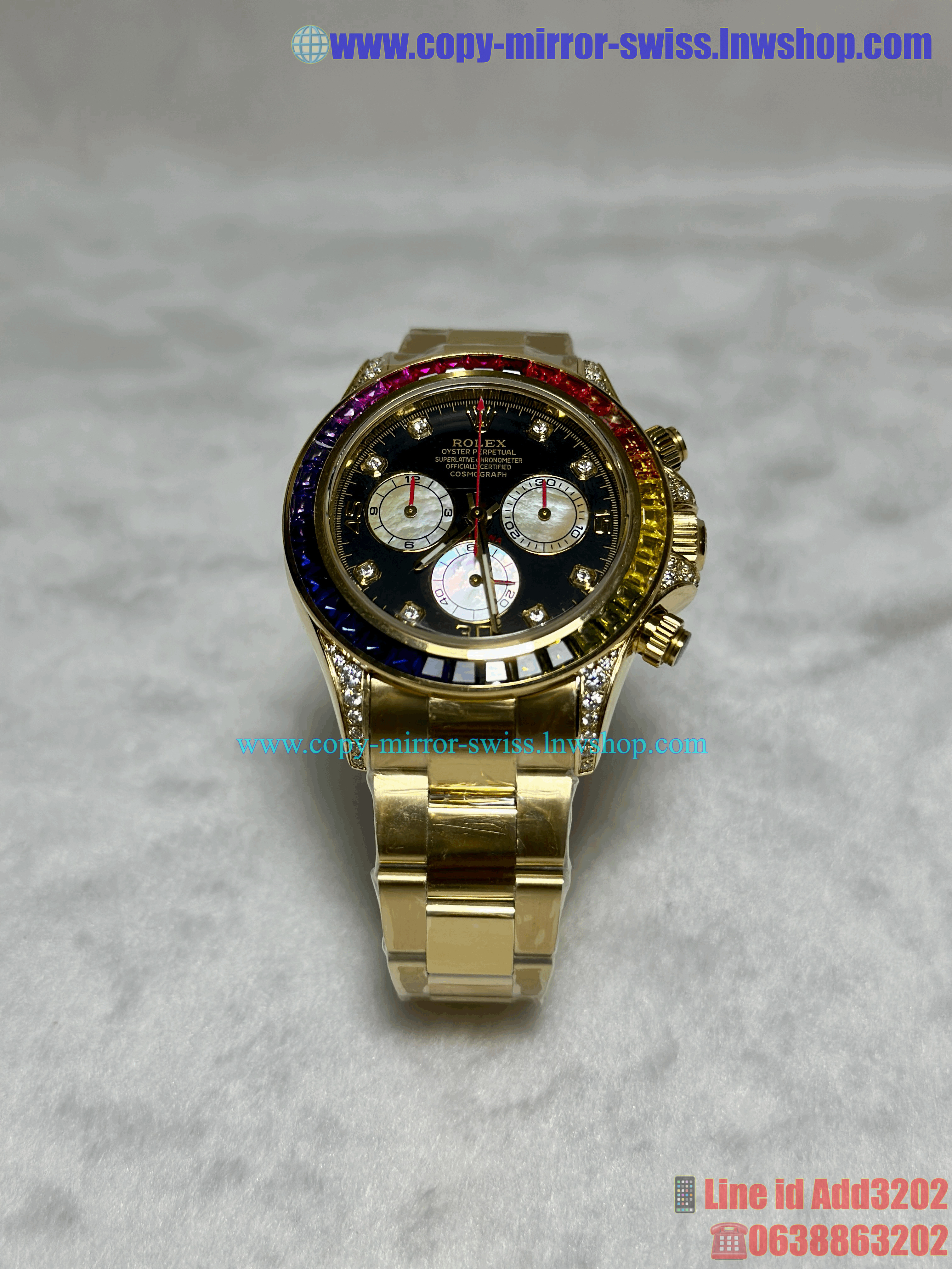 Rolex Daytona Rainbow 116598RBOW (Swiss ZF)