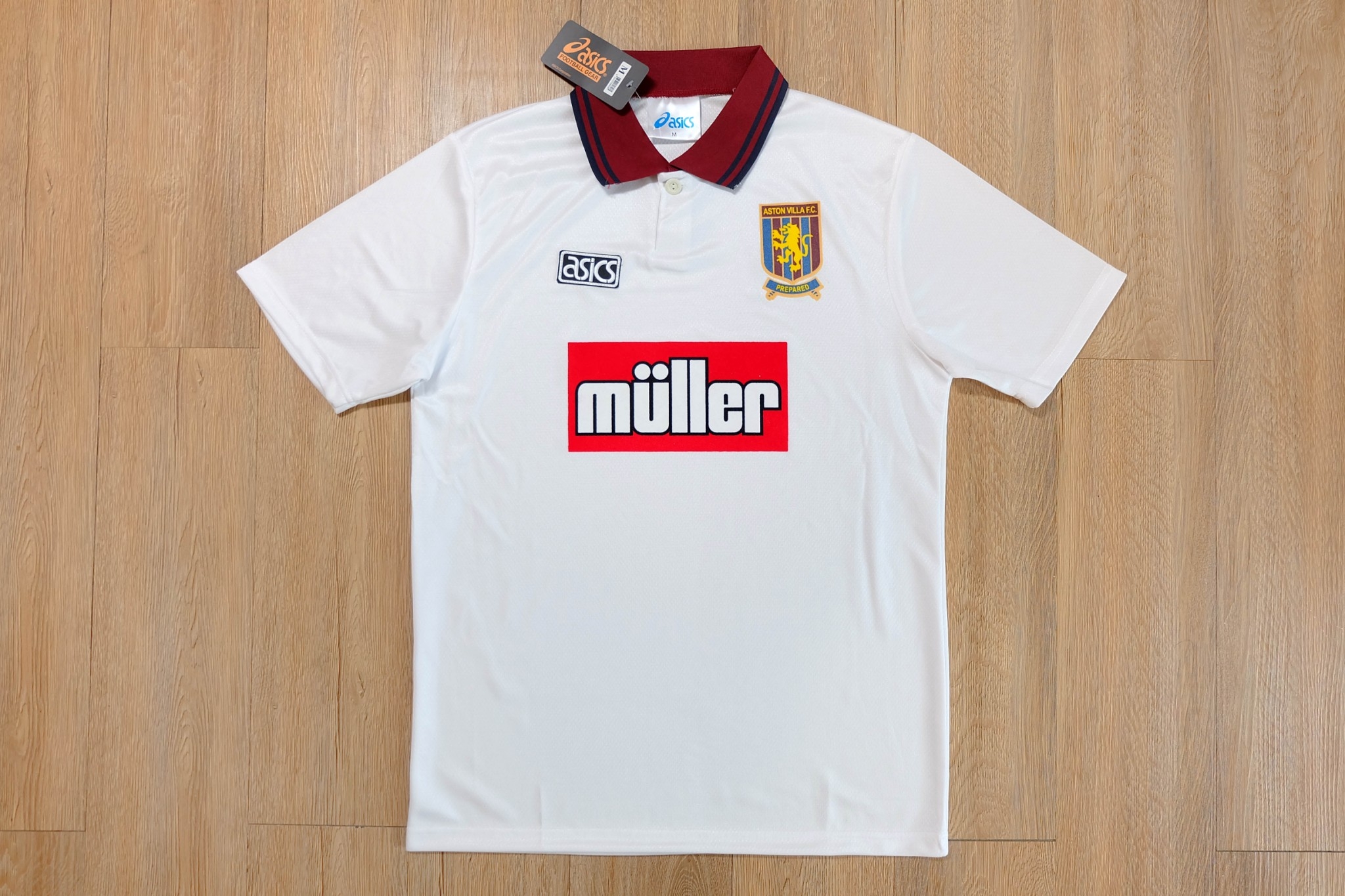 RETRO เสื้อฟุตบอลย้อนยุค แอสตัน วิลล่า 1994-95 เกรดเเฟนบอล