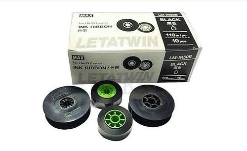 INK RIBBON AND CASE FOR LM550A : MAX ELECTRONICS LETTERING MACHINE ACCESSORIES