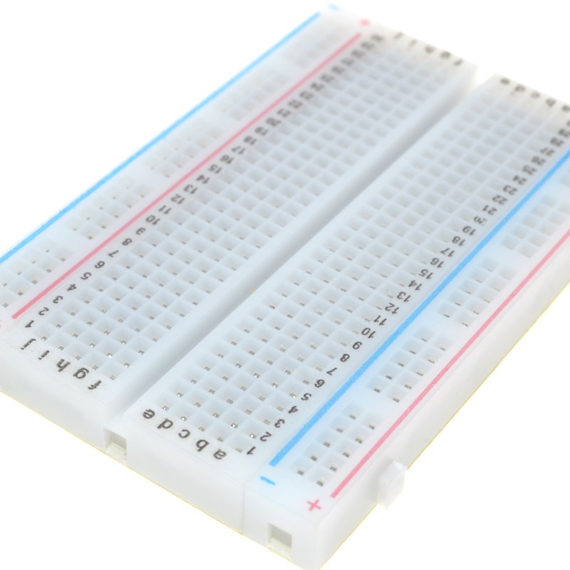 บอร์ดทดลอง Breadboard 400 holes