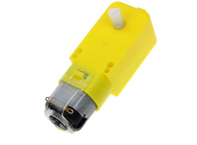 มอเตอร์ + ชุดเกียร์เปลี่ยนแกน สำหรับทำหุ่นยนต์ 1:48