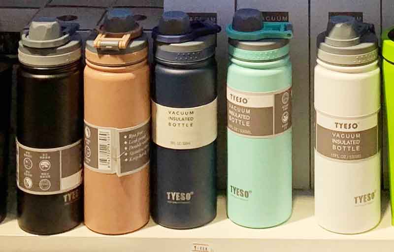 กระบอกน้ำพร้อมพิมพ์ ขนาด 500 mL. จุกดูดน้ำ