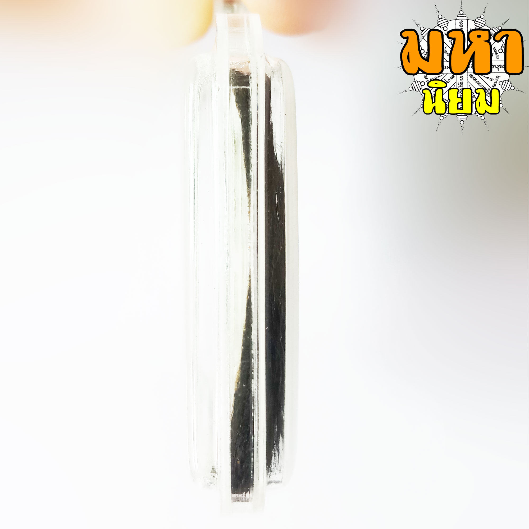 แผ่นหนังเสือ (เสือไฟ) ลงหมึกจารกำกับ ฤาษีเดินดง หลวงพ่อเปิ่น วัดบางพระ จ.นครปฐม เลี่ยมกรอบอย่างดี