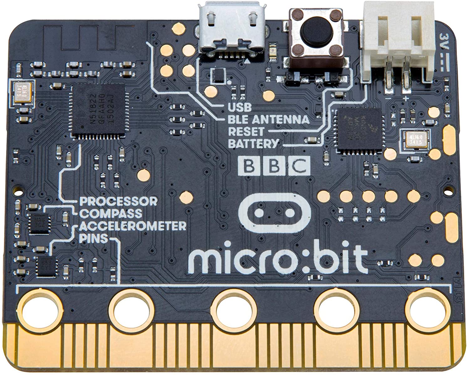 Micro:bit Educational Tool for Kids BBC MicroBit บอร์ด Micro:bit พร้อมคู่มือ