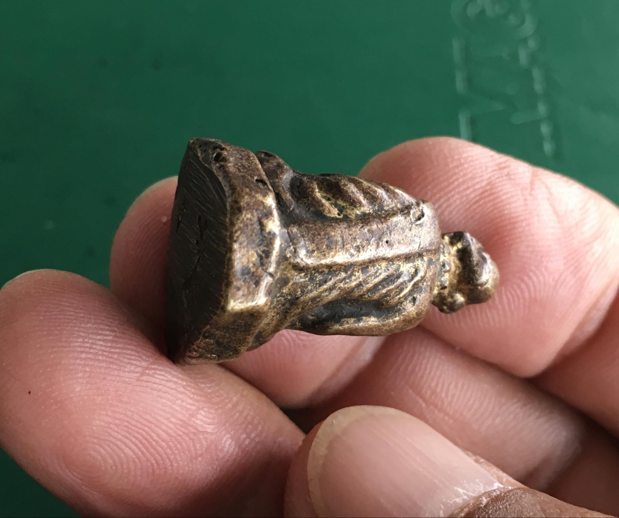 รูปหล่อ หลวงพ่อทบ พิมพ์ 94 อุดกริ่งนิยม ออกวัดชนแดน ปี2516