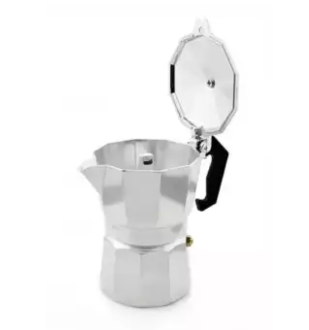 หม้อชงกาแฟสดมอคค่าพอท (MOKA POT) อลูมิเนียม 3 ถ้วย กาต้มกาแฟสด ที่ต้มกาแฟสด