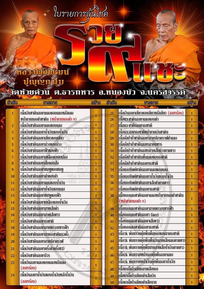 เหรียญรุ่น รวย 9 แชะ เนื้อเงินซาติน ลงยาลายธงชาติ หลวงพ่อพัฒน์ วัดห้วยด้วน เลี่ยมเลเซอร์พร้อมใช้